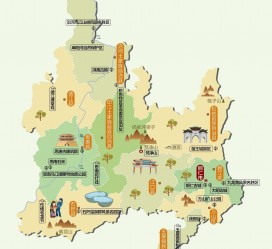 达州旅游地图(旅游地图中国景点)
